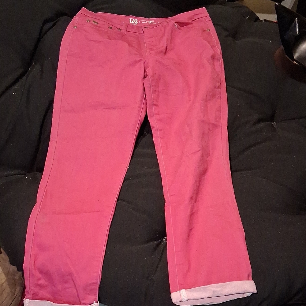D&G Vibrant Pink Denim Pants